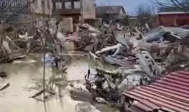 Dərbənddə aramsız yağışlara görə dəhşətli vəziyyət yaranıb