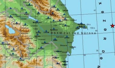 Xəzərdə yenidən zəlzələ olub