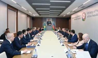 Azərbaycan və Qazaxıstan XİN rəhbərləri görüşüb