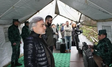 Ermənilər Qazaxda sərhədi keçərək Azərbaycana gəliblər