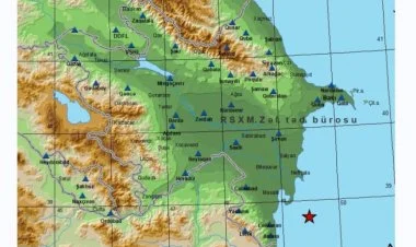 Xəzər dənizində zəlzələ olub