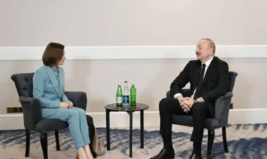 İlham Əliyevin Antalyada Moldova Prezidenti ilə görüşü olub