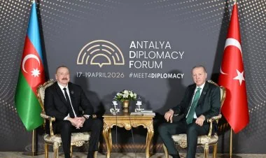 İlham Əliyevlə Rəcəb Tayyib Ərdoğanın görüşü keçirilib