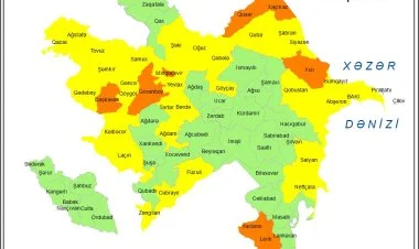 Sərt küləklə bağlı sarı və narıncı xəbərdarlıq verilib