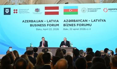 Bakıda Azərbaycan-Latviya biznes-forumu keçirilib