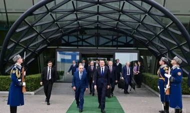 Latviya Prezidentinin Azərbaycana səfəri başa çatıb