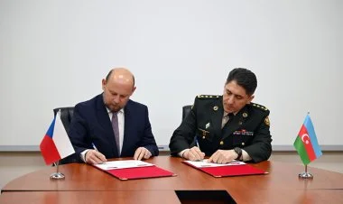 Azərbaycan və Çexiya  hərbi əməkdaşlıq planı imzalayıblar