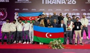 Sərbəst güləş üzrə millimiz 6-cı dəfə Avropa çempionudur