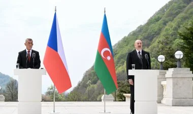 Çexiyanın Baş naziri Andrey Babiş Azərbaycanda səfərdədir