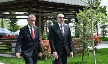 Çexiyanın Baş naziri Andrey Babiş Azərbaycanda səfərdədir