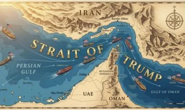 ABŞ Prezidenti Hörmüzun adını dəyişib "Tramp Boğazı" qoydu