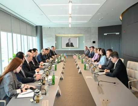 Mikayıl Cabbarov amerikalılarla TRİPP-i müzakirə etdi