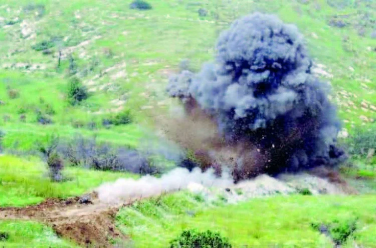 Suqovuşanda mina partlayıb YENİLƏNİB