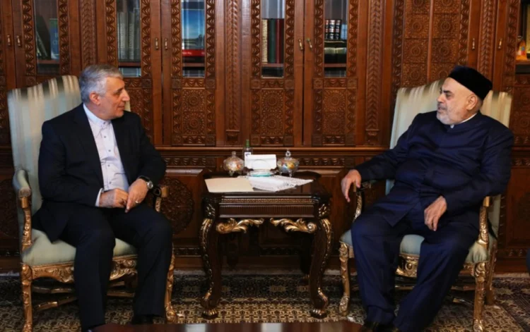 Şeyx İranın səfiri Müctəba Dəmirçilunu qəbul edib