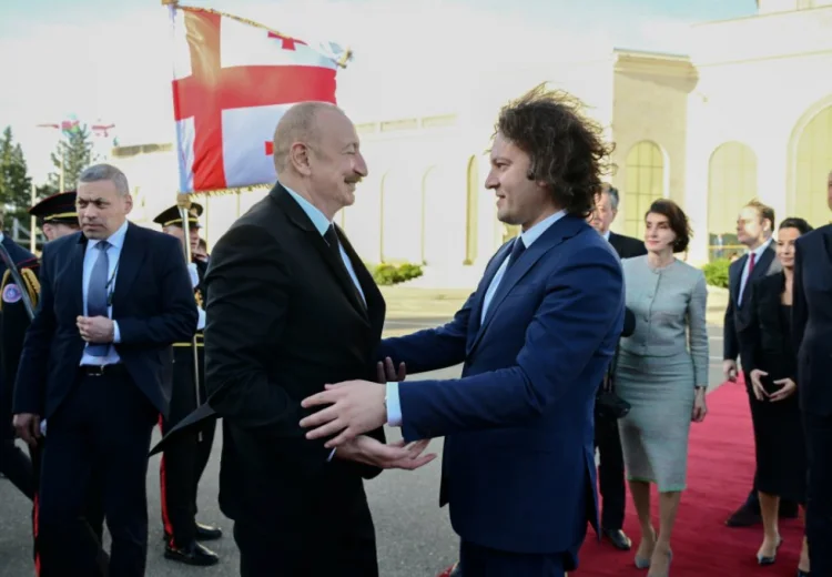 İlham Əliyevin Gürcüstana dövlət səfəri başa çatıb FOTO