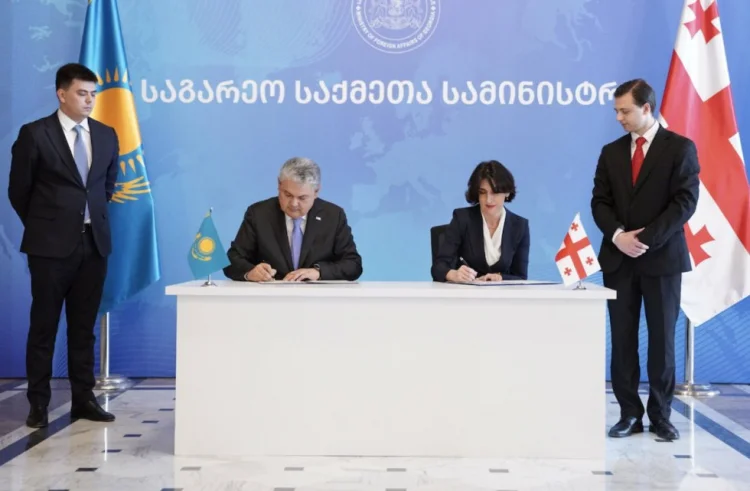 Gürcüstan-Qazaxıstan Əməkdaşlıq Proqramı imzalanıb