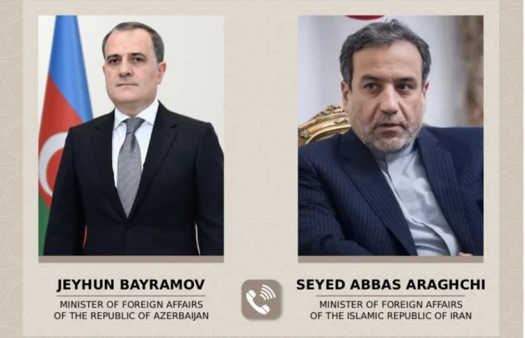 Ceyhun Bayramov Abbas Əraqçi ilə telefonla danışıb