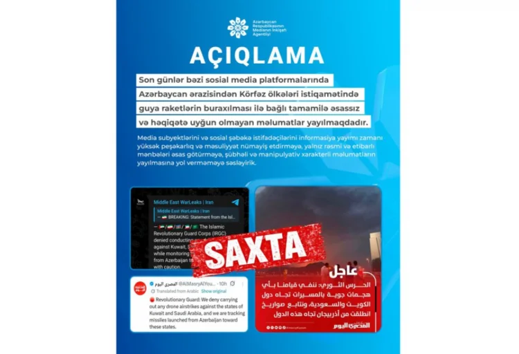 Azərbaycandan Körfəz ölkələrinə raket atılması ilə bağlı