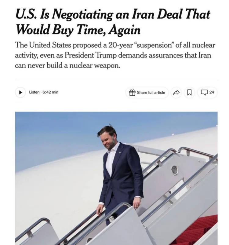 İran uranın zənginləşdirilməsinə 5 illik fasilə təklif edib