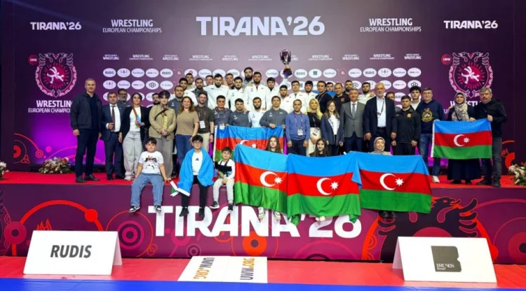 Azərbaycanın güləş millisi  Avropa çempionu oldu