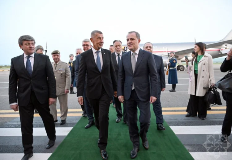 Çexiyanın Baş naziri Andrey Babiş Azərbaycana səfərə gəlib