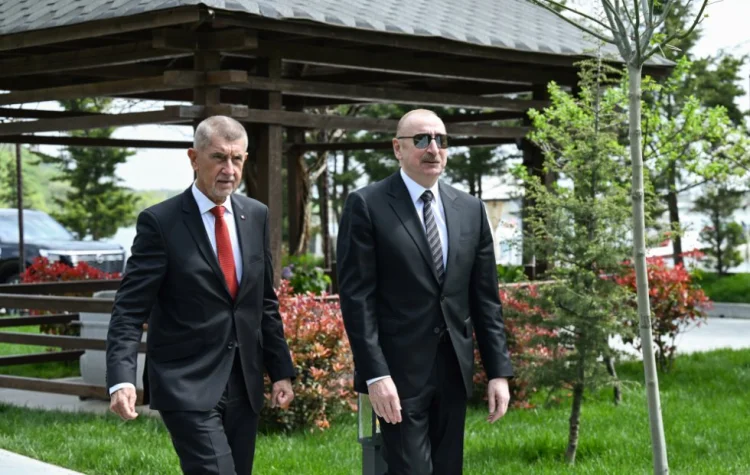 Çexiyanın Baş naziri Andrey Babiş Azərbaycanda səfərdədir