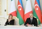 Əliyev və Meloni mətbuata bəyanatlarla çıxış ediblər