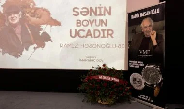 Telerejissor Ramiz Həsənoğlunun 80 illik yubileyi keçirilib