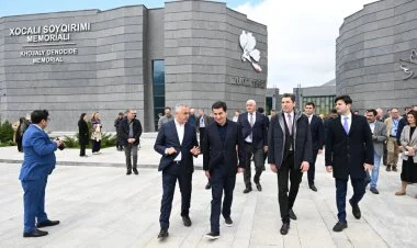 Diplomatik korpus nümayəndələri Qarabağa səfər ediblər FOTO