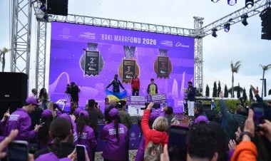 “Bakı Marafonu 2026”da mükafatlandırma mərasimi olub