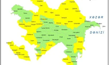 Küləkli hava şəraiti ilə bağlı sarı xəbərdarlıq verilib