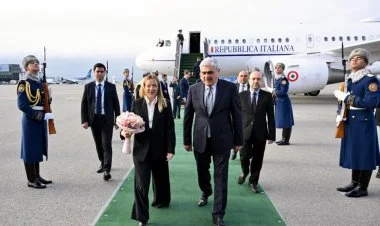 İtaliyanın Baş naziri Corc Meloni Bakıda səfərdədir