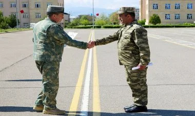 Naxçıvanda hərbi vəzifəlilərlə təlim toplanışı keçirilib
