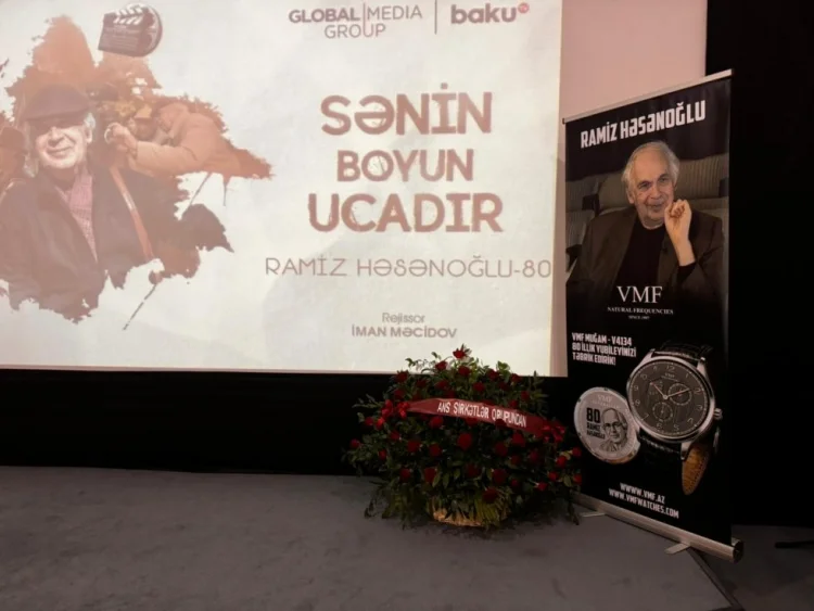 Telerejissor Ramiz Həsənoğlunun 80 illik yubileyi keçirilib