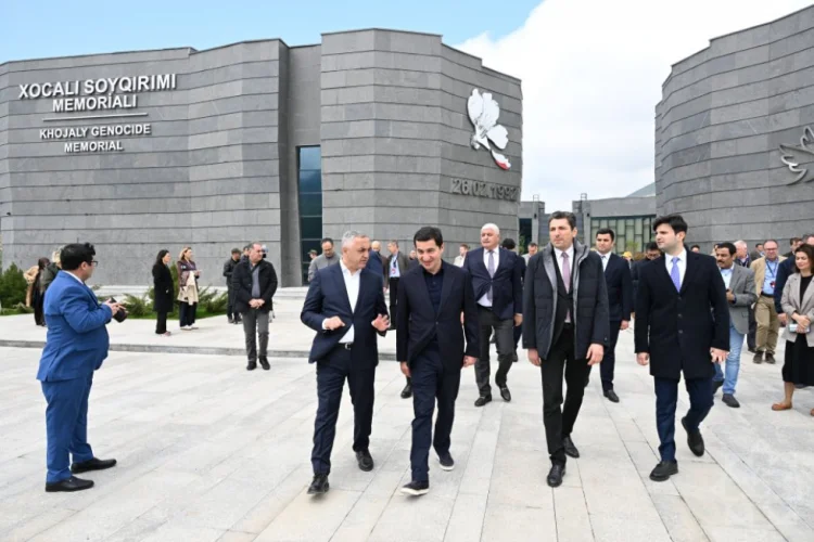 Diplomatik korpus nümayəndələri Qarabağa səfər ediblər FOTO